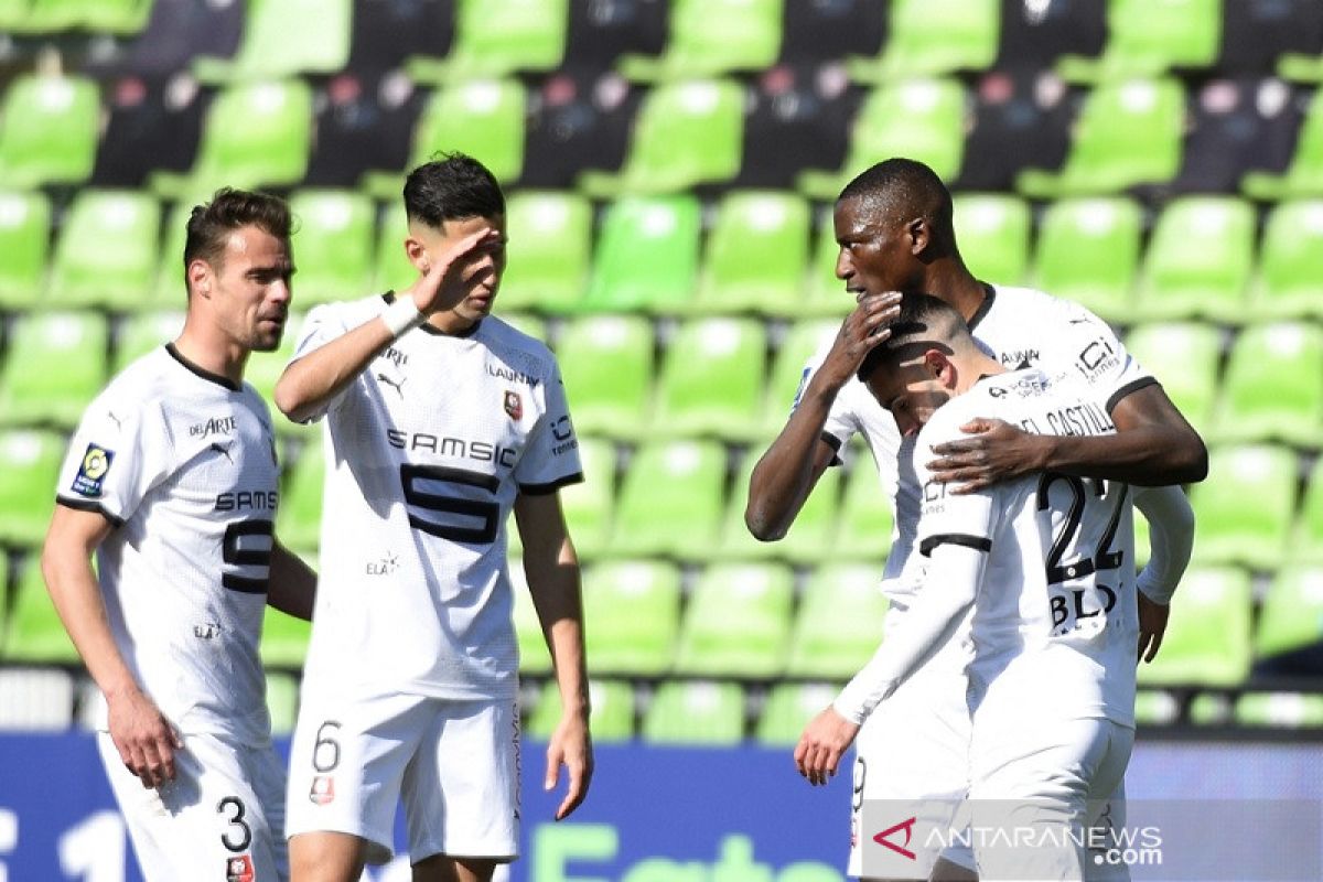 Rennes berhasil meraih kemenangan tipis 1-0 atas Metz di laga